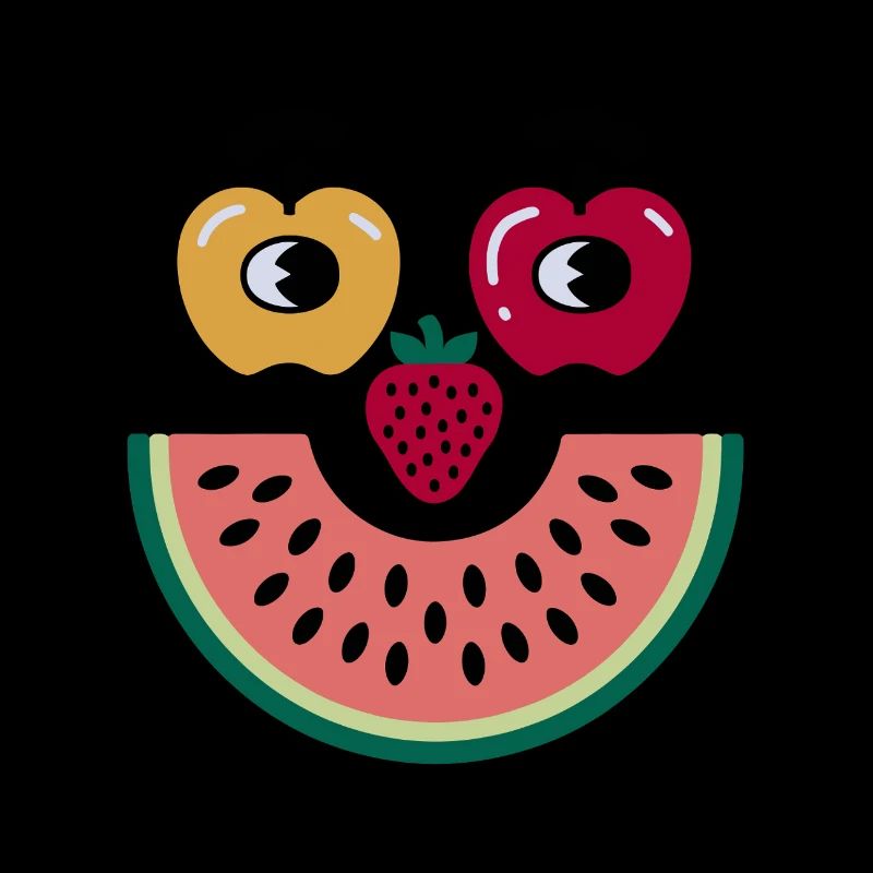Frucht Gesicht