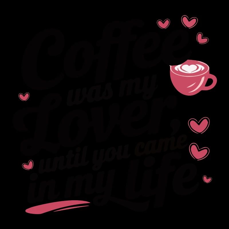 Love Over Coffee – Funny Romantic Tee
