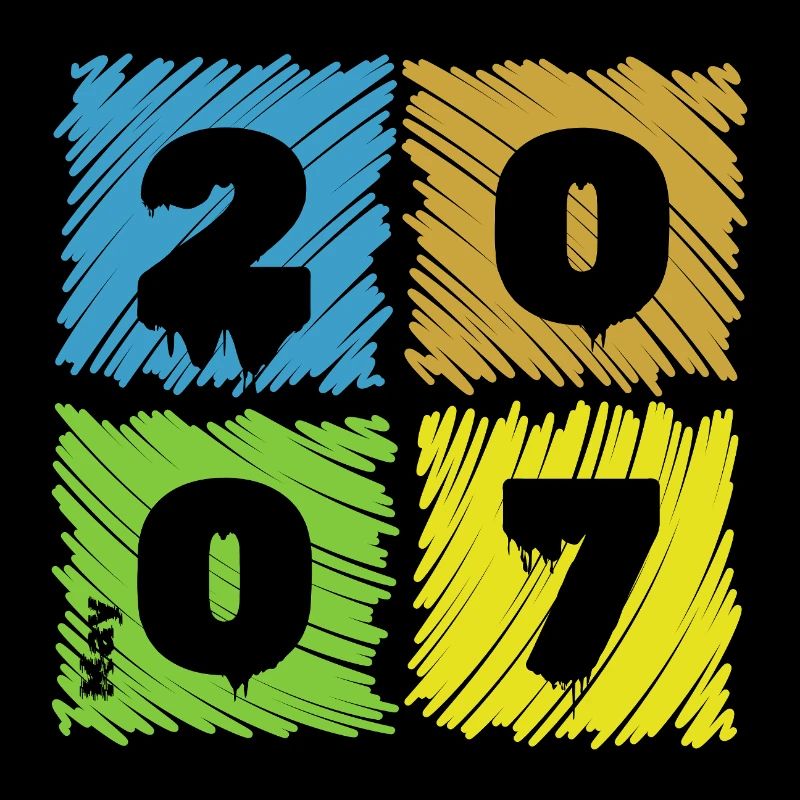 18. Geburtstag Farbige Patches since 05/2007