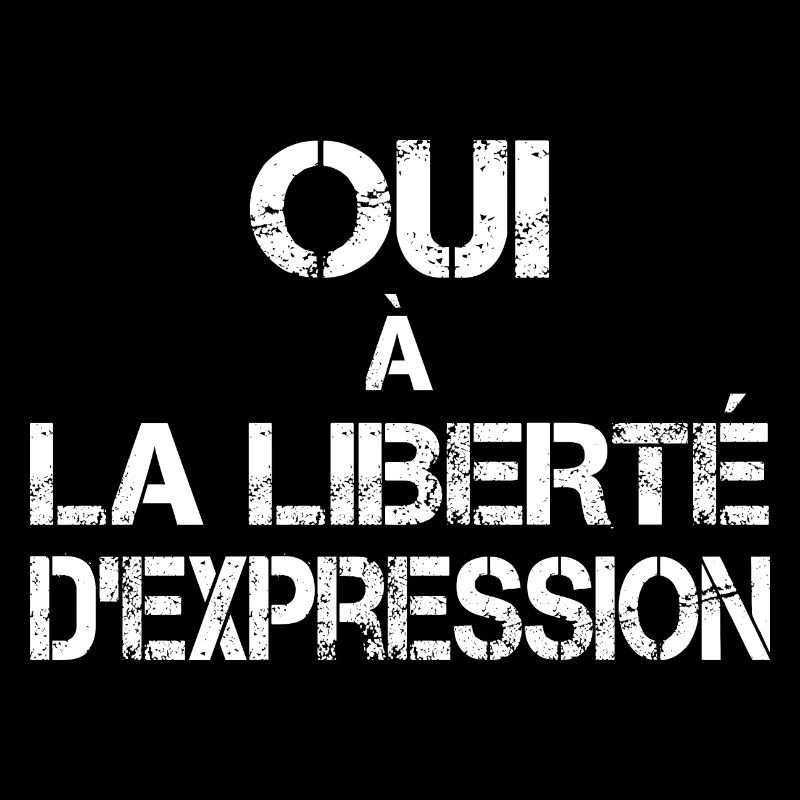 Oui a la liberté d'expression
