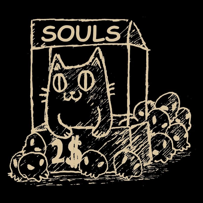 Cat Gothic Goth Halloween