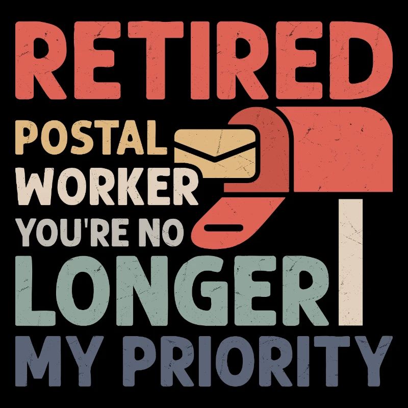 Retired Postal Worker Mailman Postal Worker