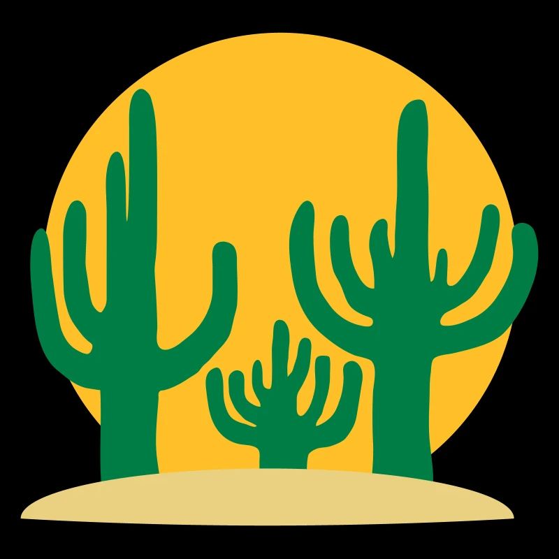 Soleil 3 Cactus Désert
