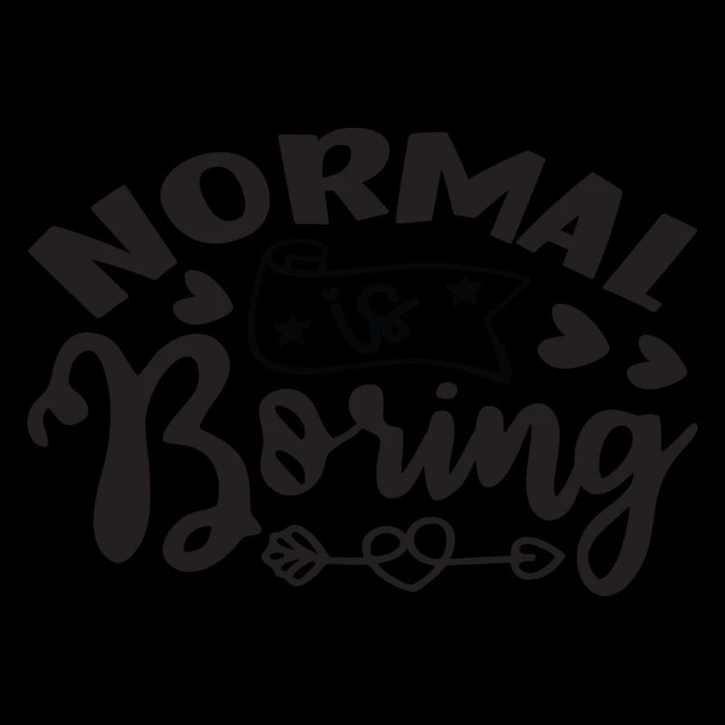 Normal est ennuyeux