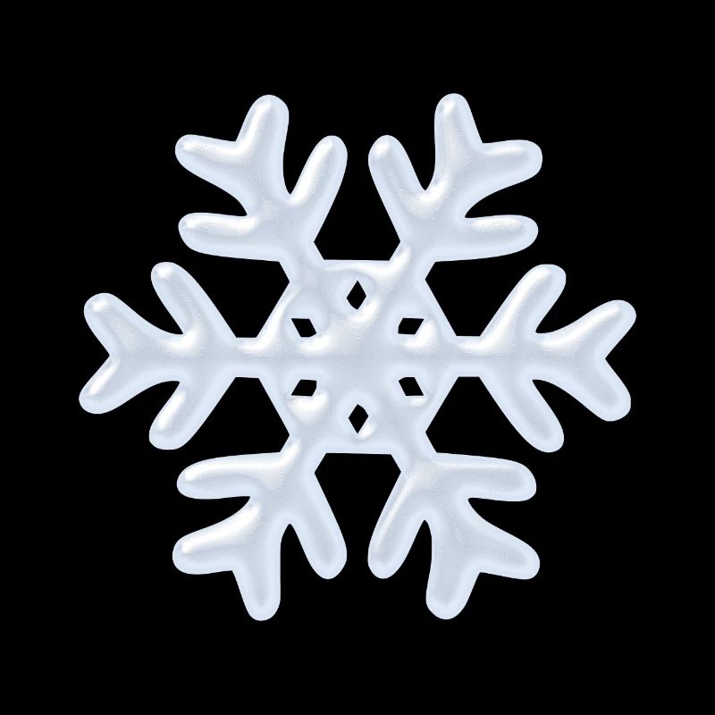 Flocon de neige 3D