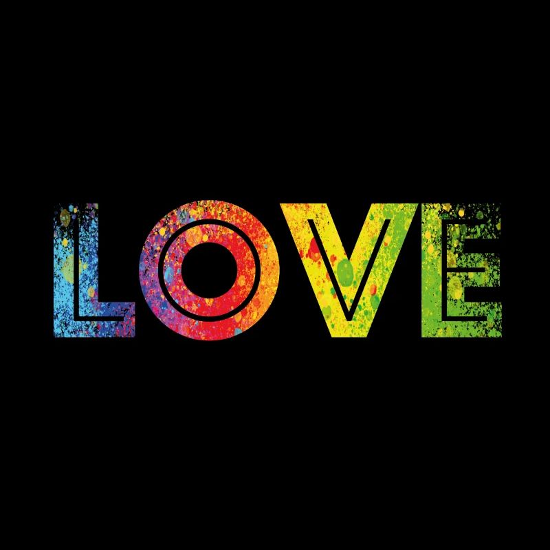 LOVE colours speckled