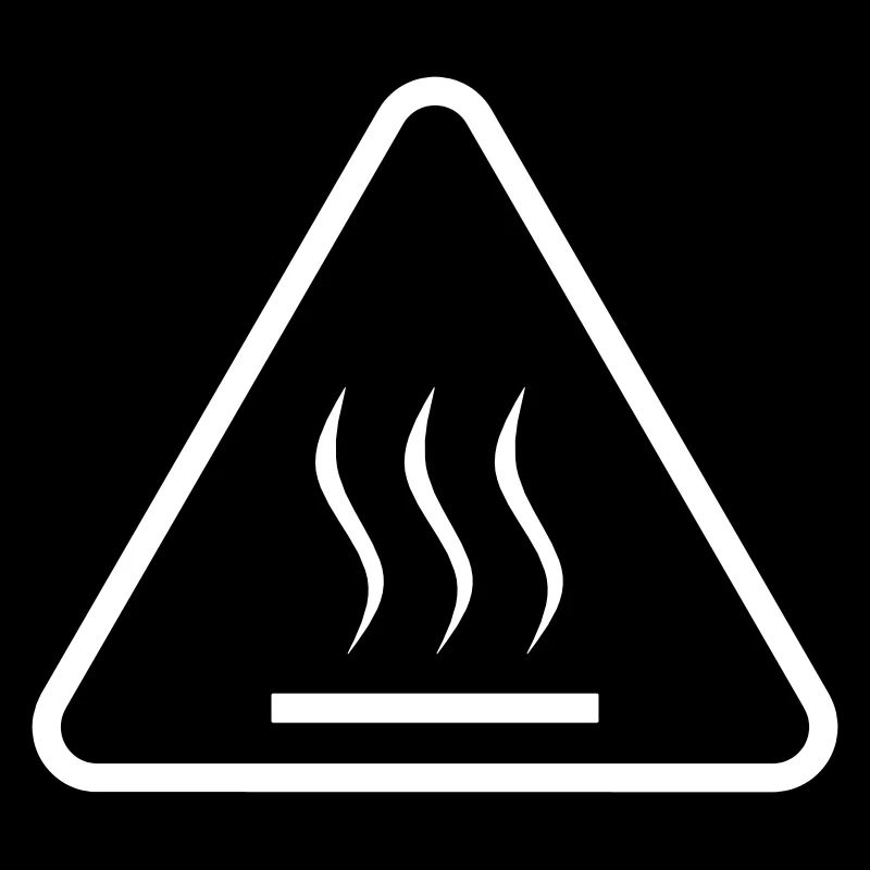 Brandgefahr – Bitte Abstand halten!