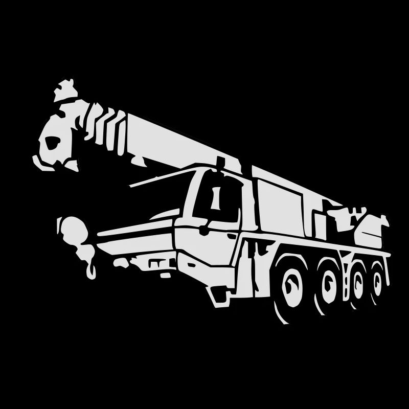 Autokran, crane (2 color)