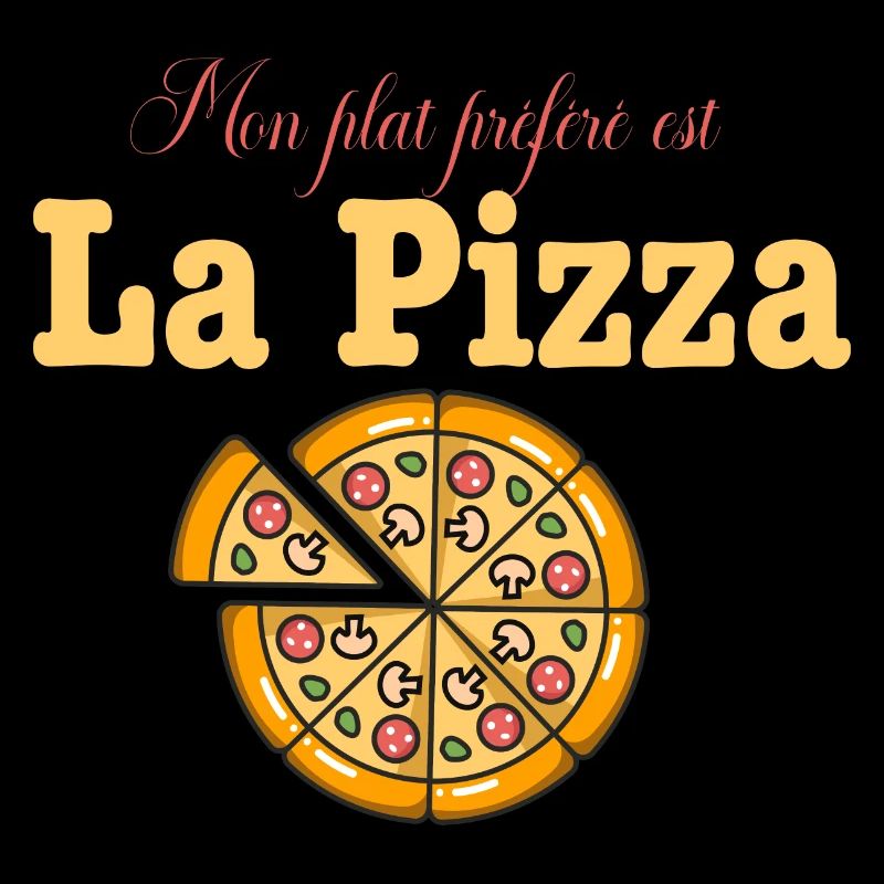 Mon plat préféré est la pizza