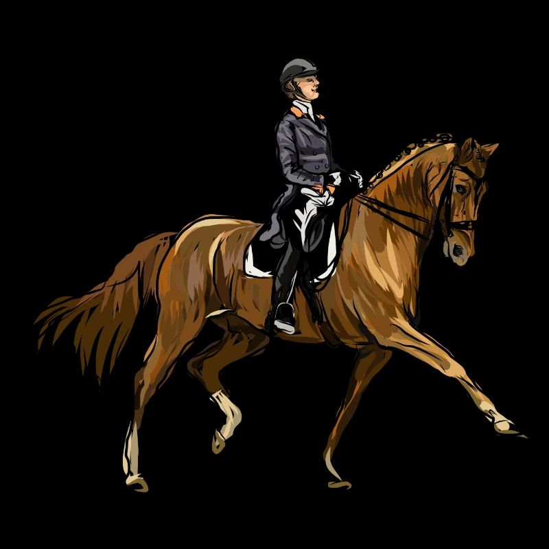 Pferd und Reiter