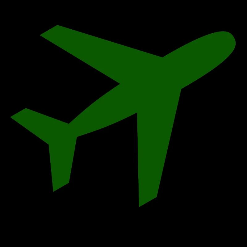 avion militaire vert