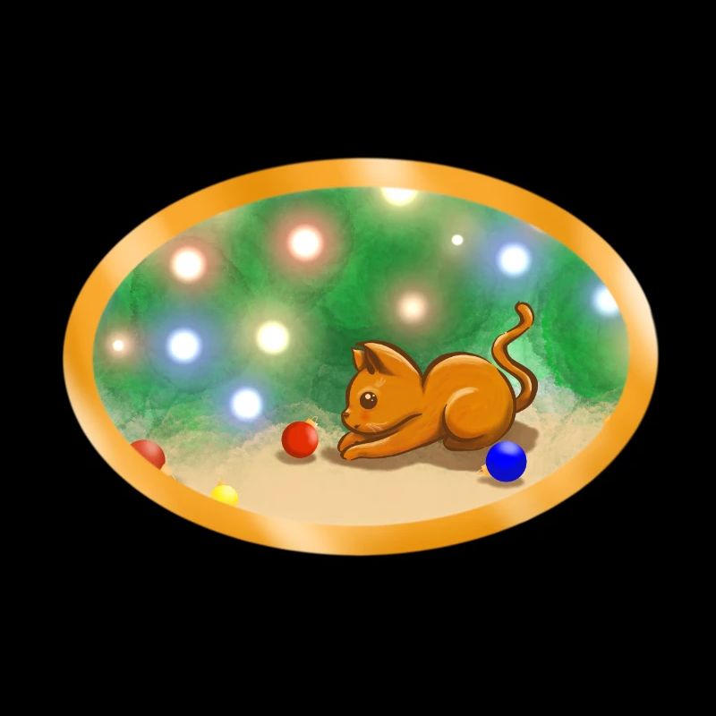 Chat de Noël