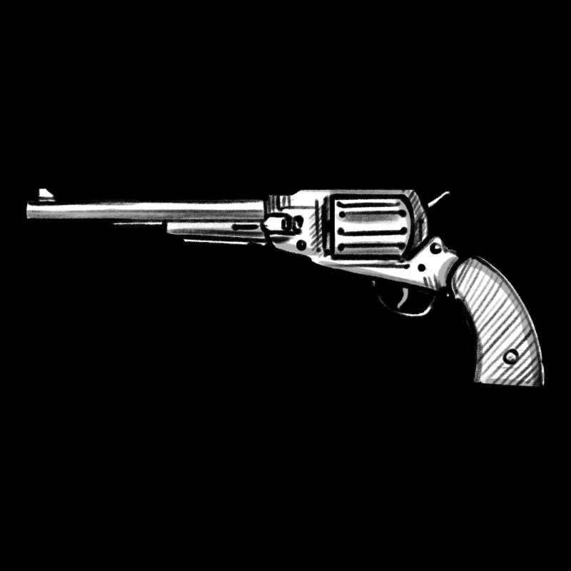 Old revolver