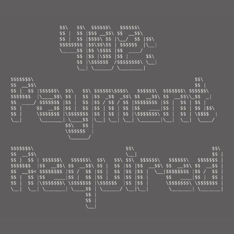 402 Payment Required - ASCII cool coder design
