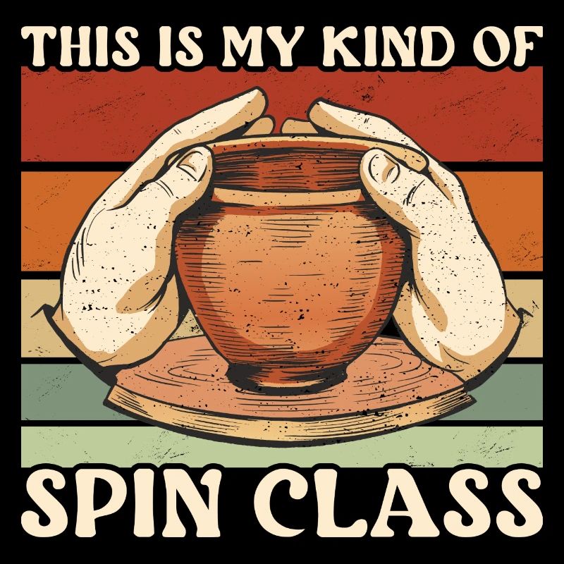 Pottery This Is My Kind Of Spin Class Ceramics