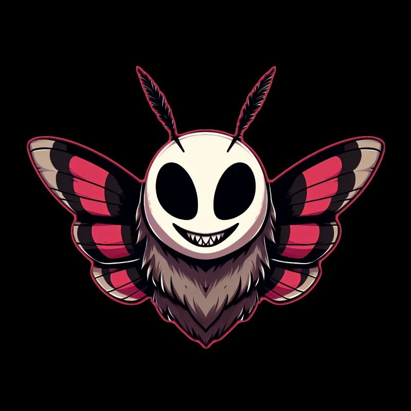 Papillon de nuit maléfique - Cryptide de papillon de nuit