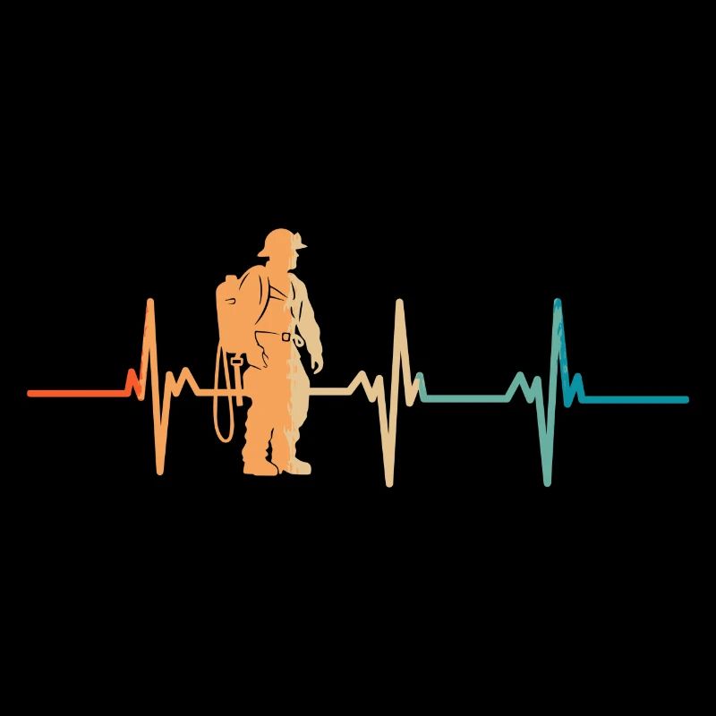 Firefighter heartbeat