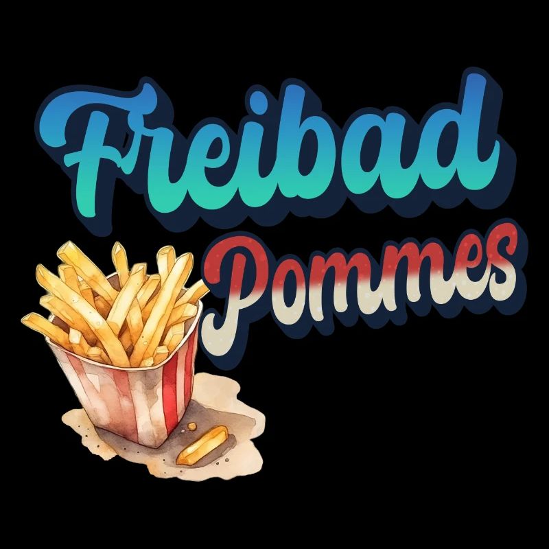 Frites de piscine extérieure