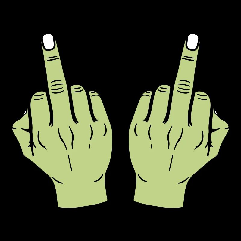 Mittelfinger Hand
