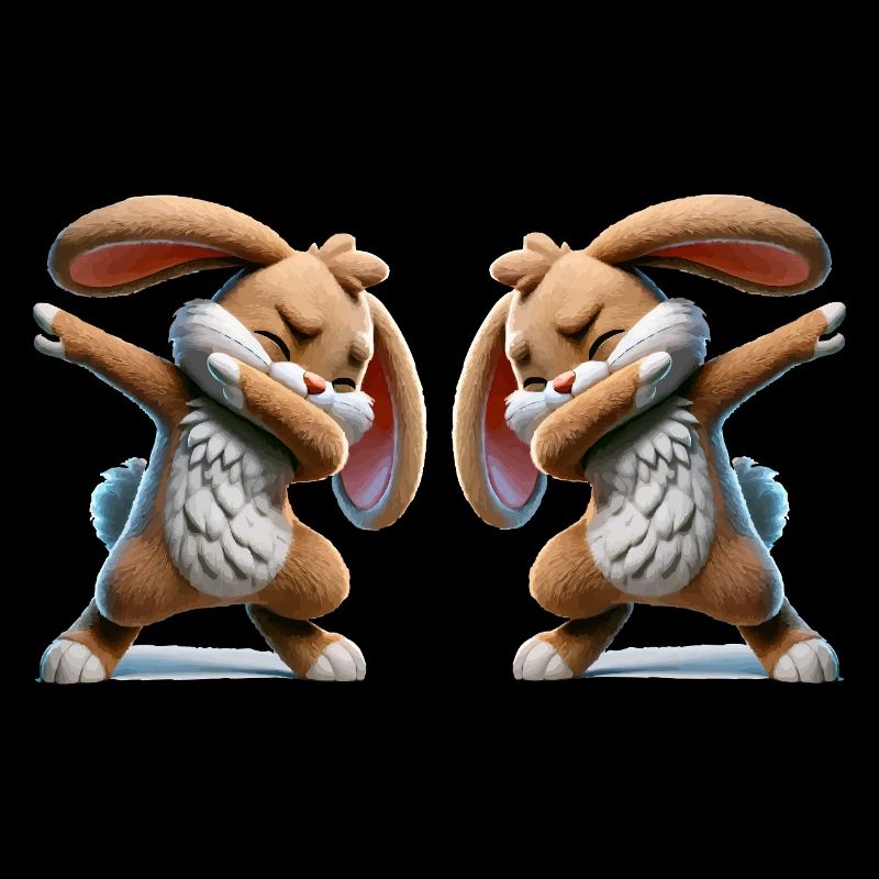 Rabbit Dabbing Comic 2