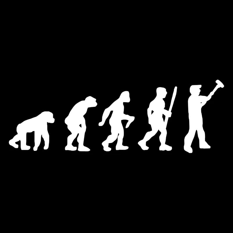 Maler und Lackierer Streichen Evolution Pinsel