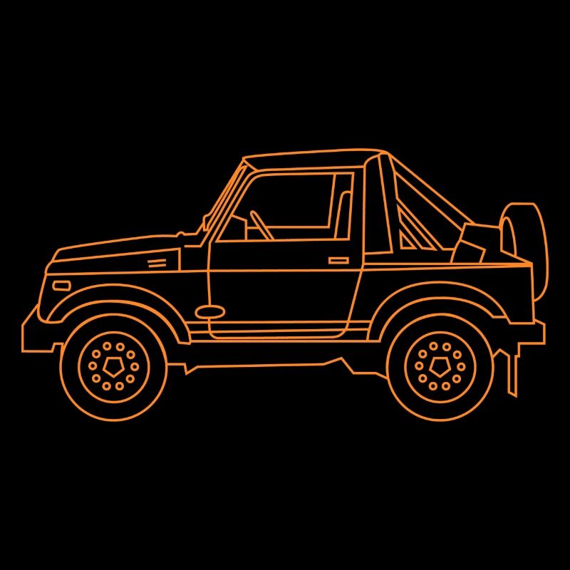 Orange 4X4