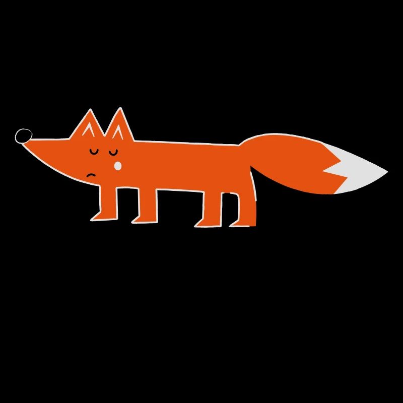 schlauer fuchs cunning fox comic lustige sprüche