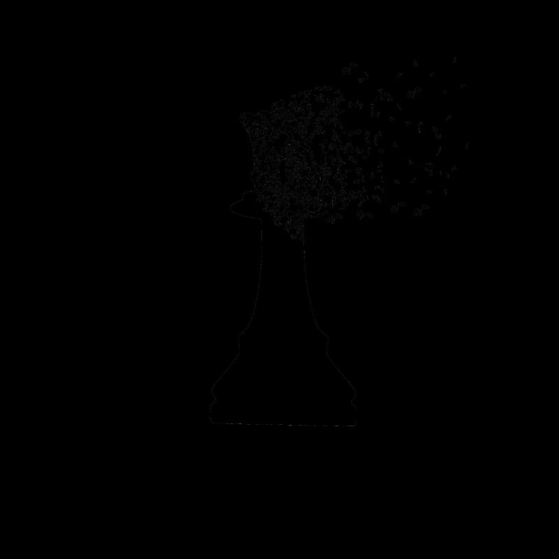 Dispersion de la reine des échecs