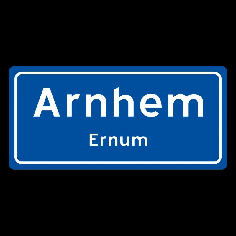 Panneau du nom de lieu d’Arnhem