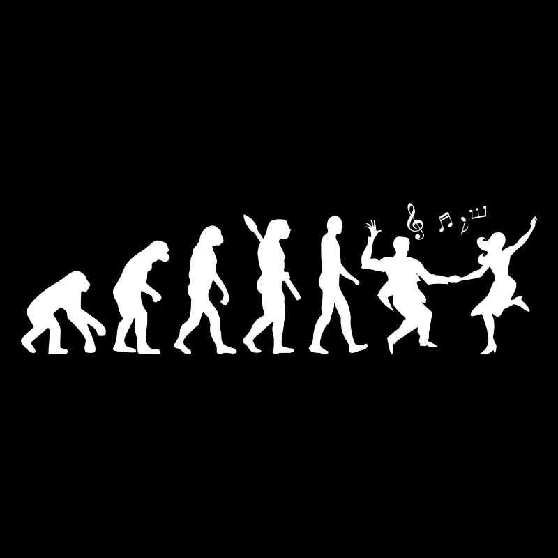 Darwin Evolution to Swing - White