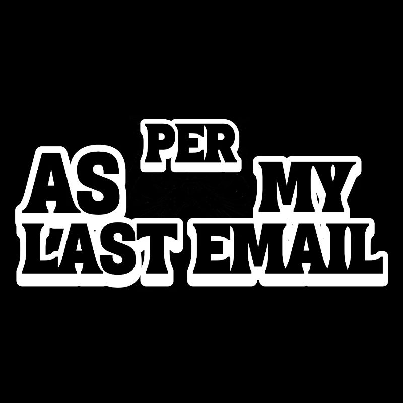 Laut meiner letzten E-Mail