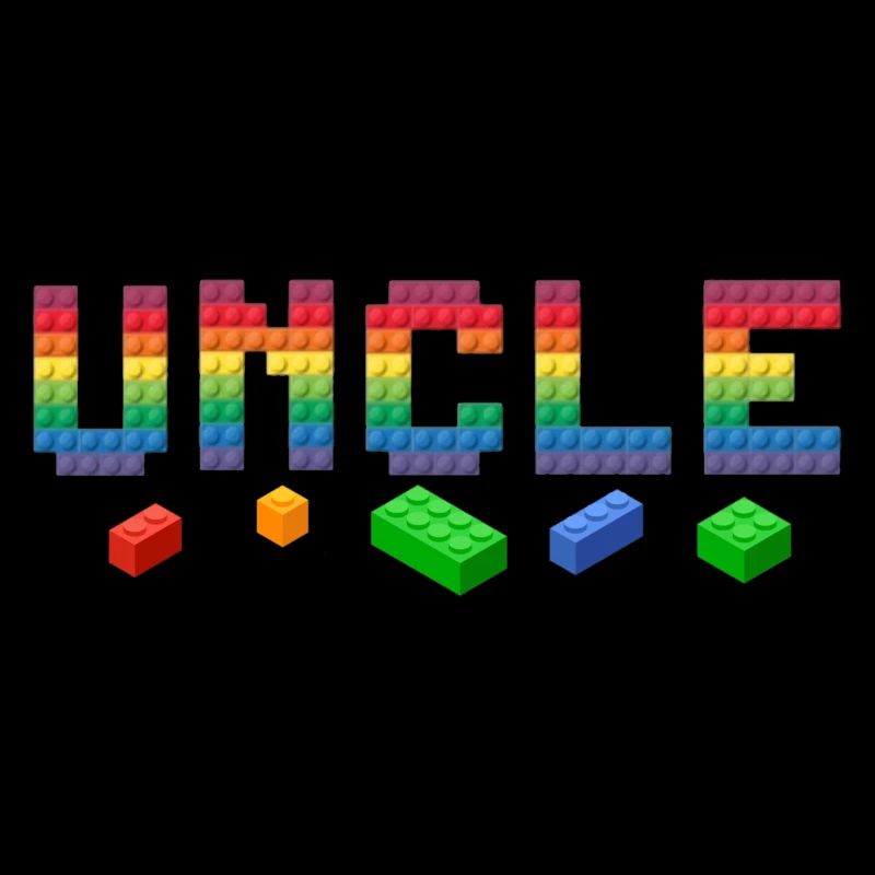Famille de blocs de briques de construction Uncle Master Builder