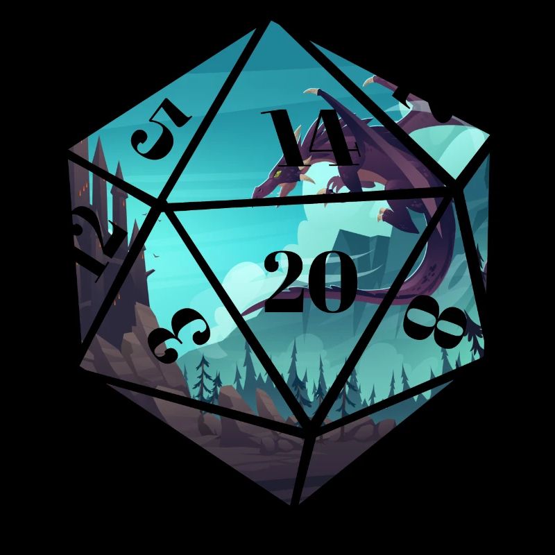 RPG-RPG-Rollenspiel-Rollenspieler Tabletop-Drache