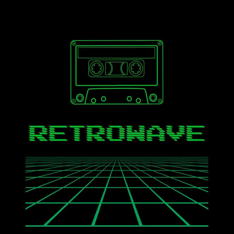 Retrowave Synthwave 80s Design