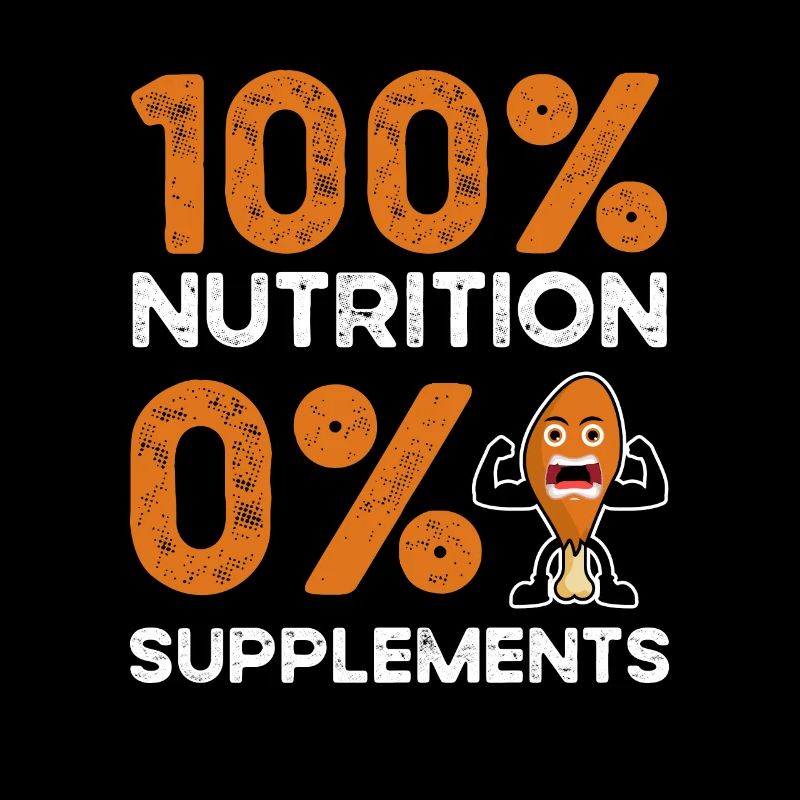 100 pour cent de nutrition 0 pour cent de suppléments