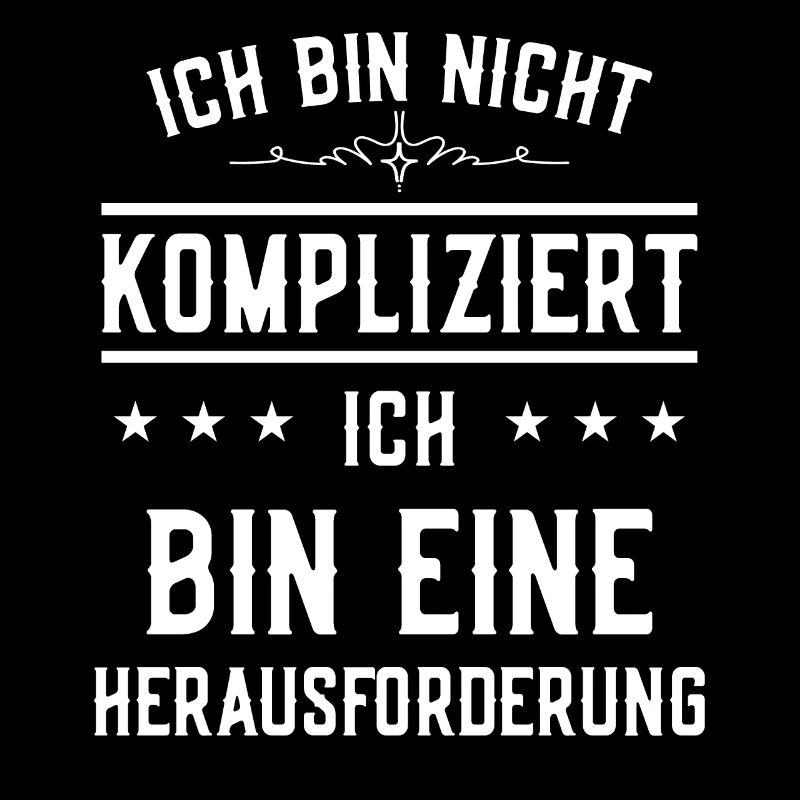 Ich bin nicht kompliziert - Design