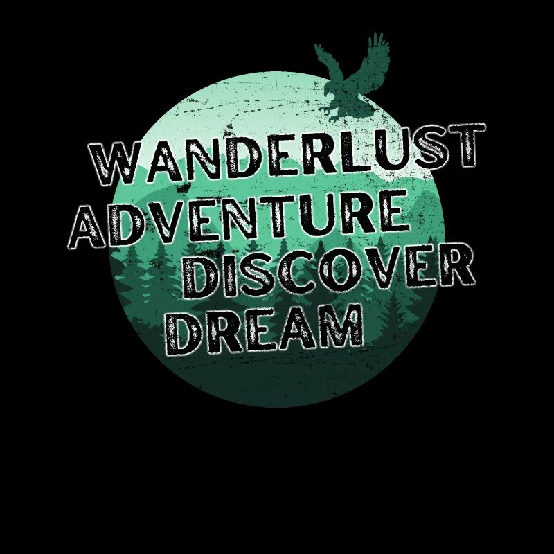 Wanderlust Adventure Explore, Dream, Discover