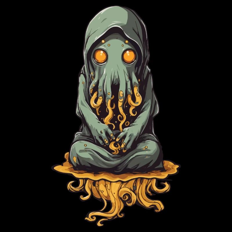 Halloween Tentacle Slime Monster