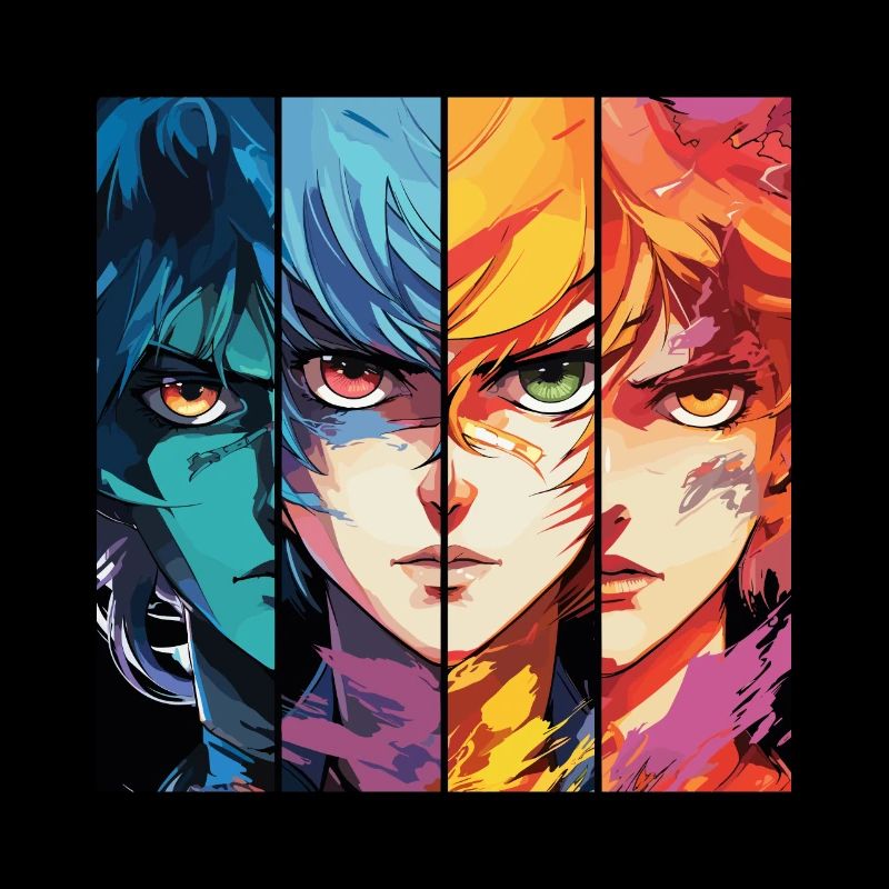 Visage de manga