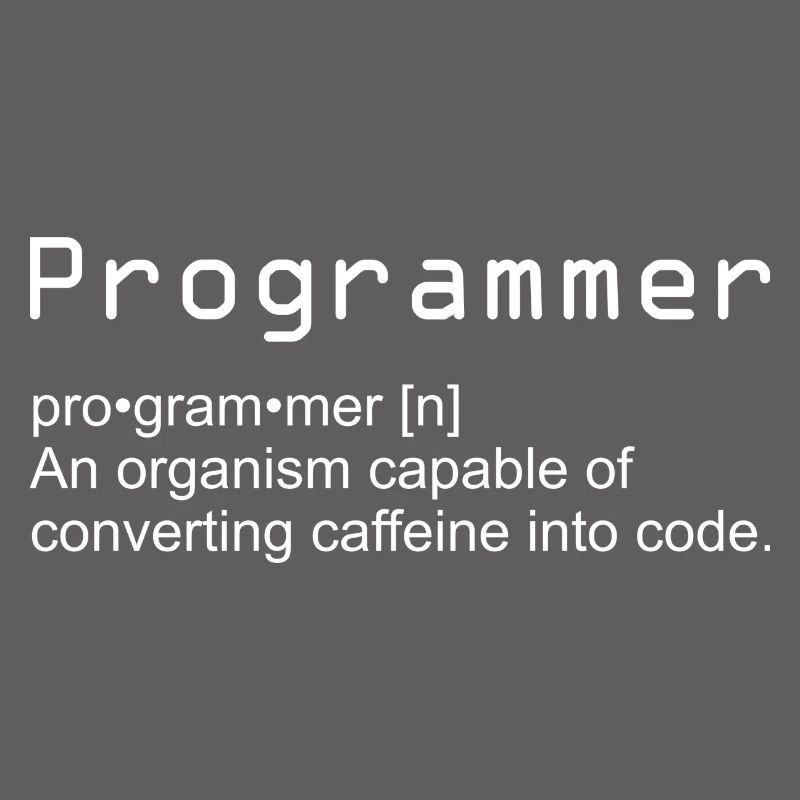 Programmierer programmieren Nerd Geek Geschenk