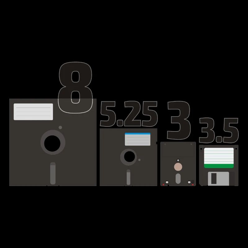 Set der Floppy Disks (3)