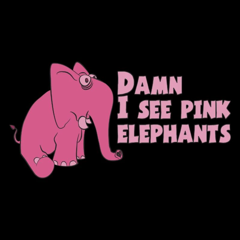 Pink elephant