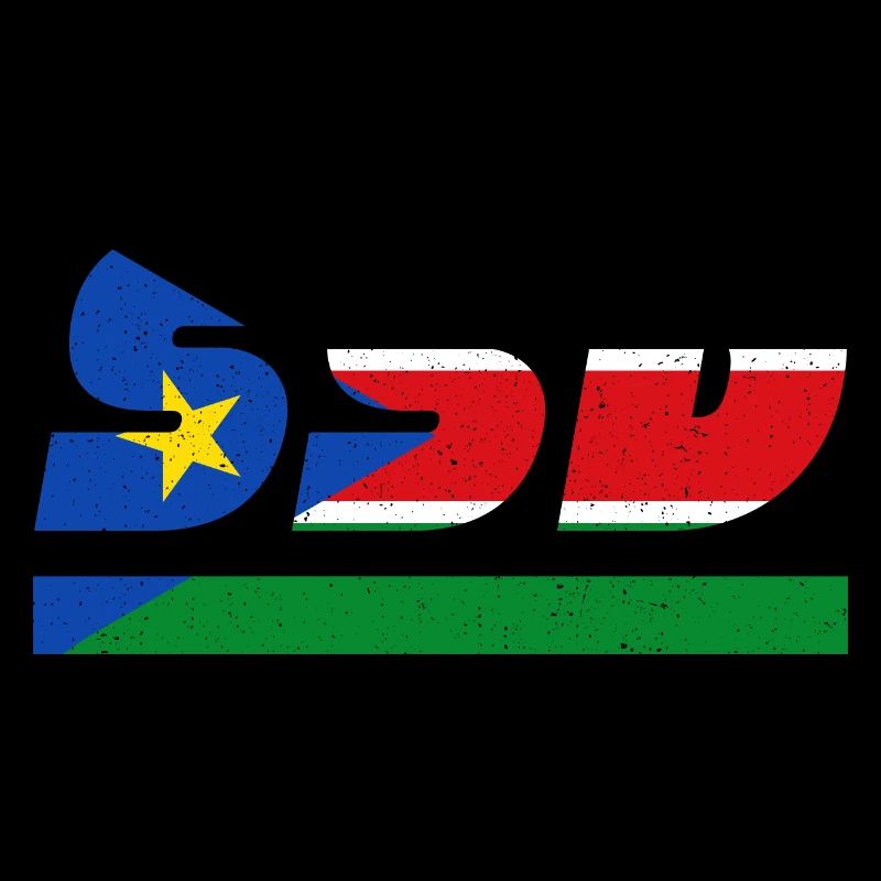 Drapeau du Soudan du Sud Drapeau SSD