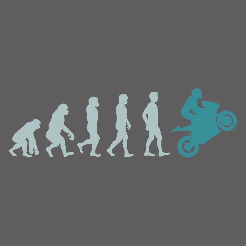 Evolution Motorcycle Riding