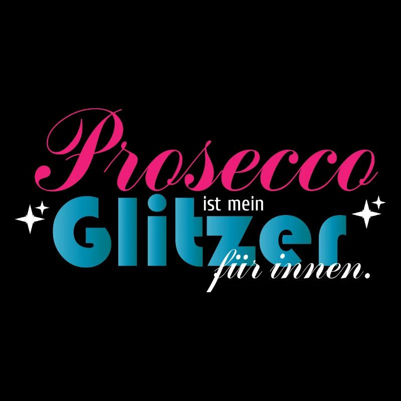 Prosecco Glitzer
