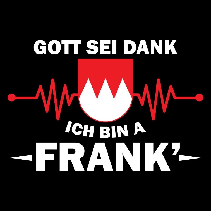 Gott sei Dank ich bin ein Frank Geschenk Design