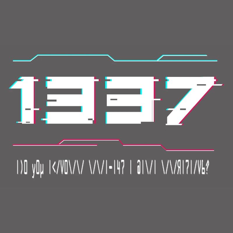 Elite Hacker Sprache Gamer Hacking Coding