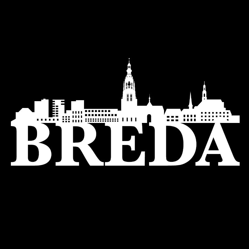 Idée cadeau Breda Pays-Bas skyline