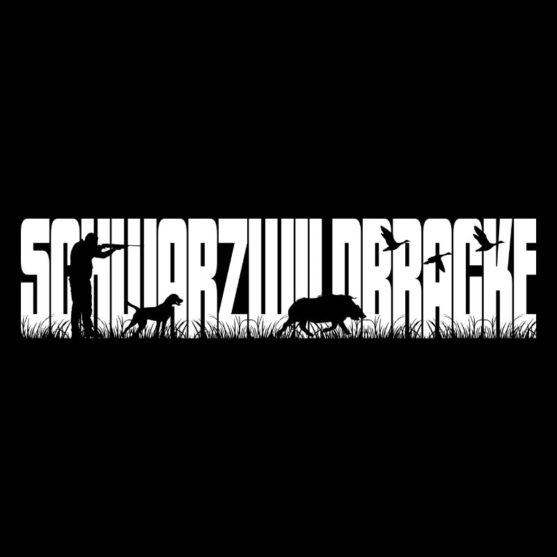 Schwarzwildbracke Geschenk Jäger Jagd Wildschwein