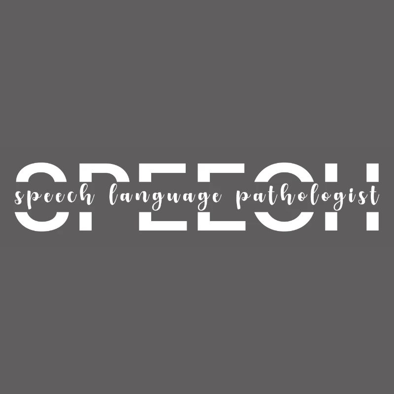 Speech Language Pathologist Speech Therapist